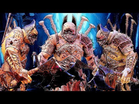 SHADOW OF WAR - UNIQUE RAVAGER OVERLORD MARAUDER TANK IN BRUTAL DESERT