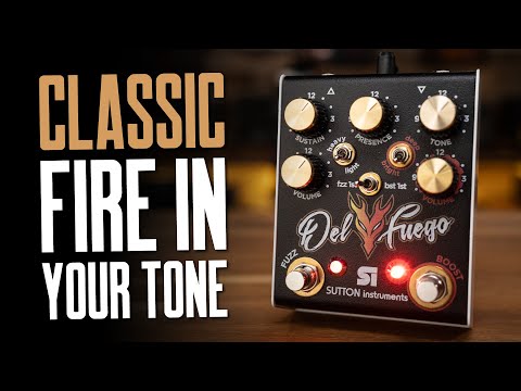 Sutton Instruments - Del Fuego fuzz & boost pedal image 5
