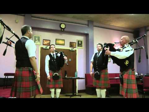 Portsmouth Piping Recital 2012: 1a of 14  - Rose & Thistle Quartet