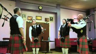 Portsmouth Piping Recital 2012: 1a of 14  - Rose & Thistle Quartet
