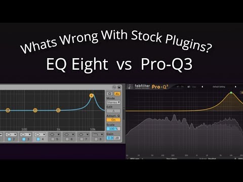 What's Wrong With Stock Plugins? Ableton Live EQ8 vs FabFilter Pro Q3