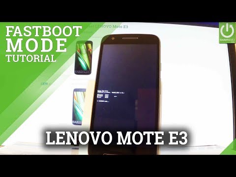 How to Open Fastboot Mode LENOVO Moto E3 - Quit Fastboot