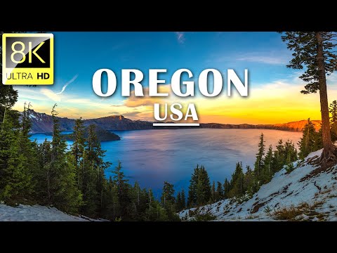 Amazing Oregon, USA 🇺🇸 in 8K ULTRA HD (60 FPS) | Relaxation Film With Relaxation Music