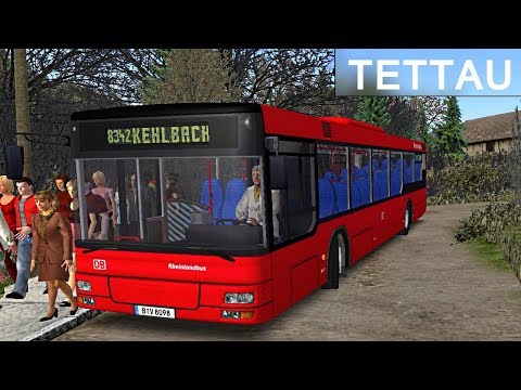 OMSI 2 [60 FPS] - TETTAU Linie 8342 im MAN NÜ263 - Let's Play Omsi 2 [#587]