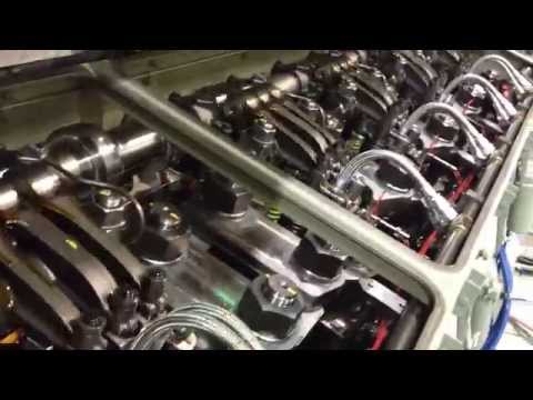 EMD 16-710 Diesel engine valve train