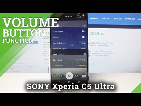 How to Change Volume Buttons Function in SONY Xperia C5 Ultra – Set Function of Volume Key