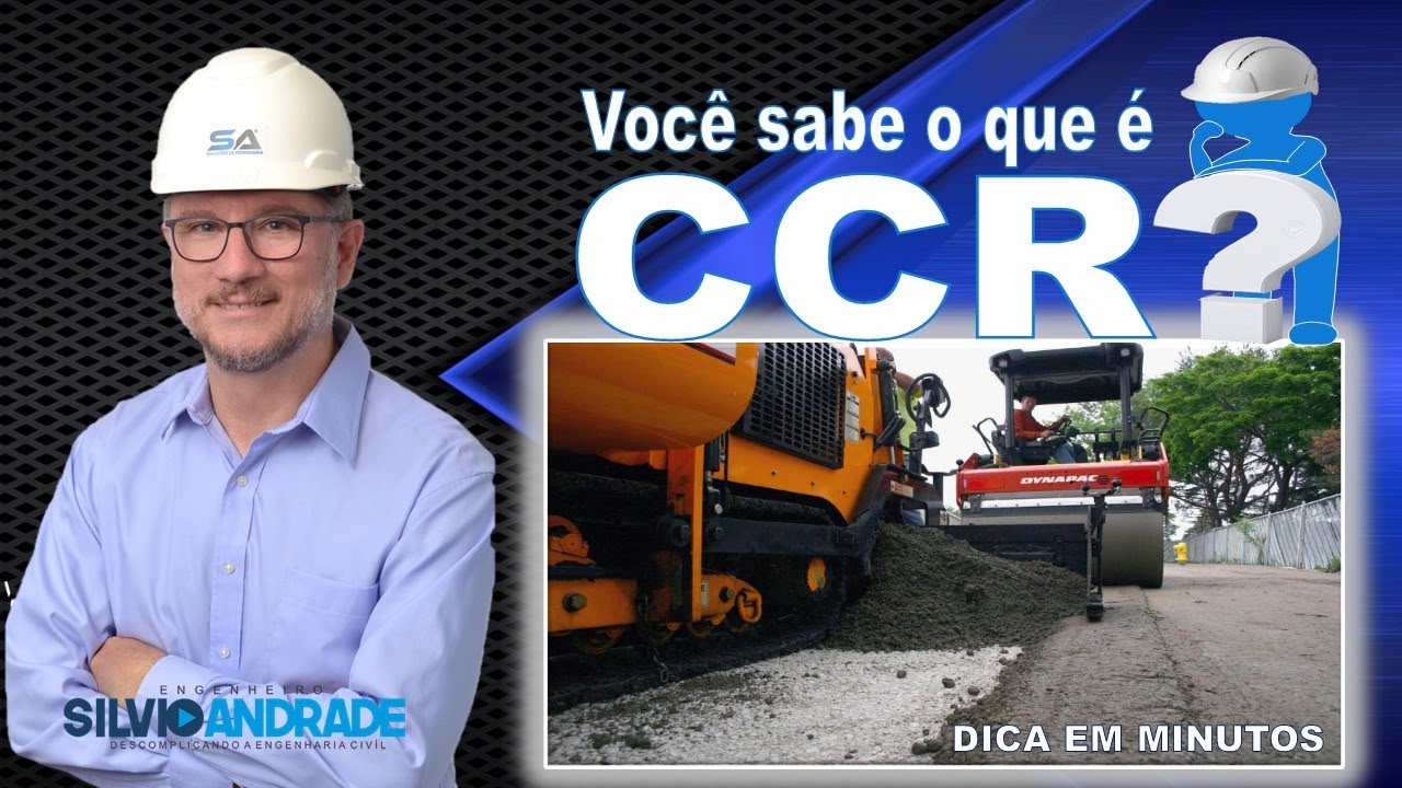 Como funciona o concreto compactado a rolo - CCR