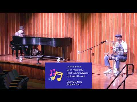 Cherry & Jerry Live performance of Dallas Blues composed by Hart Wand.🍒&🐻❤️🎵