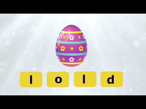 Easter game. What's inside the Easter egg?