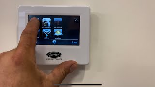 HOW TO IDENTIFY CARRIER INFINITY HEAT PUMP FROM THERMOSTAT