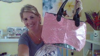 Rareform Ella Tote Unboxing - recycled billboard tote bag!