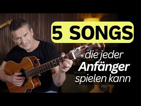 5 Kult-Songs für Gitarren-Anfänger – einfach begleiten & variieren