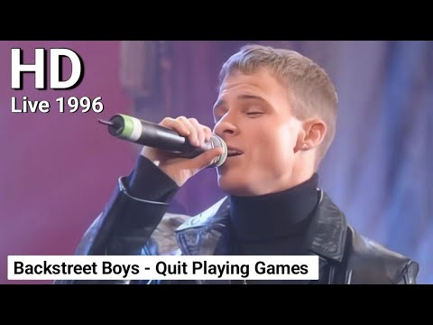 [FULL HD] Backstreet Boys - Quit Playing Games With My Heart (Live Germany, 1996)