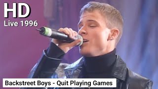 [FULL HD] Backstreet Boys - Quit Playing Games With My Heart (Live Germany, 1996)