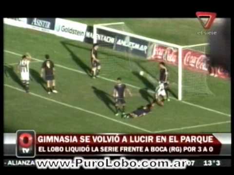 www.PuroLobo.com.ar: Gimnasia (MZA) 3 - Boca (Rio Gallegos) 0 - Fase 3/Vuelta - Argentino B 2013/14