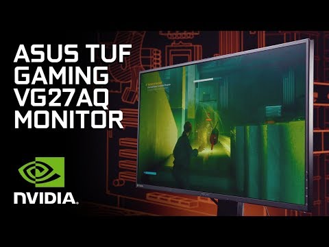 Monitorius Asus Gaming VG27AQ/IPS, WQHD, 2560 x 1440 pikselių, 16:9, 1 ms, 350 cd/m², Juodas video