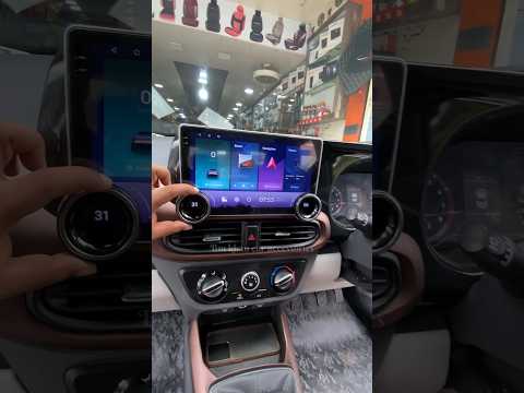 DIAMOND 2K 10.1 screen dual knob in Hyundai Aura ✅🔥🔥#shorts #trending