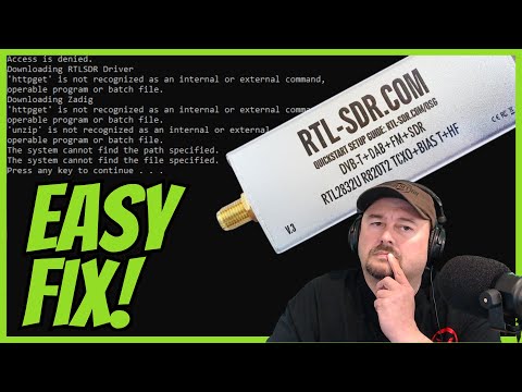 Problems Installing RTL-SDR on Windows
