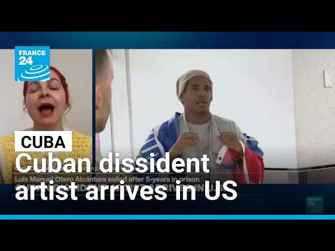 Cuban dissident artist arrives in US after 5-years in prison