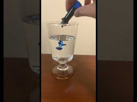 Putting Food Color In Water😱 #Shorts