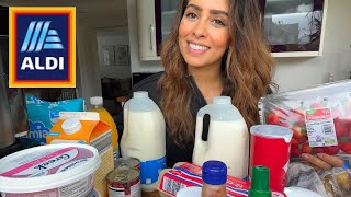 ALDI WEEKLY GROCERY HAUL | £88 WORTH | LOW CALORIE FOOD IDEAS