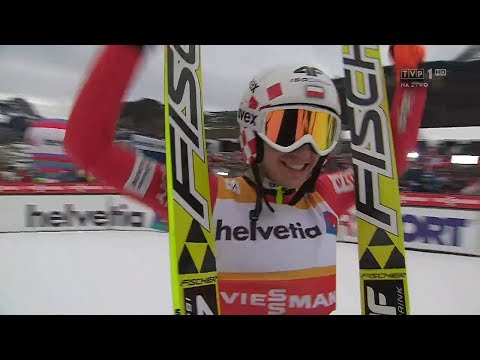 1. Kamil Stoch. 3. Jan Ziobro. Engelberg - II konkurs - 22.12.2013