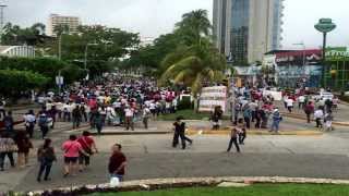 preview picture of video 'mega marcha acapulco guerrero viernes 17 octubre 2014 caso iguala'