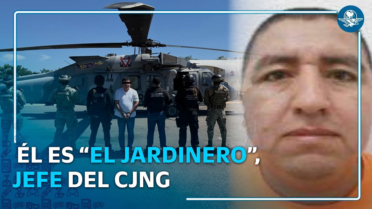 ¿Quién es “El Jardinero”, presunto sucesor de “El Mencho" detenido en Nayarit?