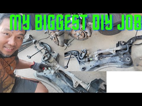 RACK AND PINION REPLACEMENT 2013 NISSAN SENTRA