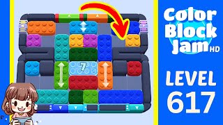 Soluzione del Livello 617 di Color Block Jam