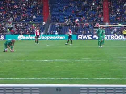 Feyenoord - Groningen (27-01-2008) - Tyfuswedstrijd.