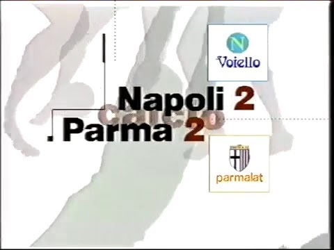 1991-92 (3a - 15-09-1991) Napoli-Parma 2-2 [Aut.Corradini,Zola,Careca,Brolin] Servizio D.S.Rai1