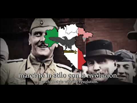 "E l'ora di marciar" H.W.L. in Italian