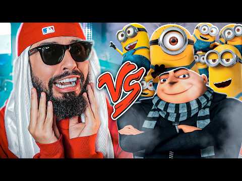 Minions (Despicable Me) vs. Mussa - Rap Battle