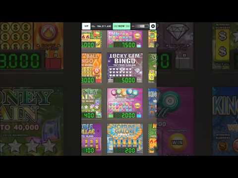 Lucky Lottery Scratchers video
