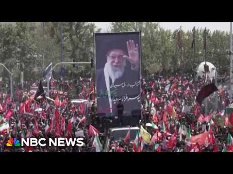 Funeral for Iran’s late supreme leader