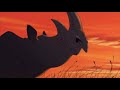 The Lion King Black Rhino Screen Time