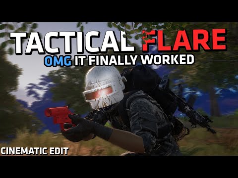 THE TACTICAL FLARE - IT FINALLY WORKED - Cinematic PUBG Edit