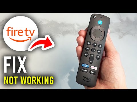 How To Fix Amazon Fire TV Stick Remote Not Working - Step By Step