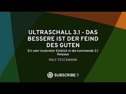 Ralf Stockmann: Ultraschall 3.1 - das Bessere ist der Feind des Guten
