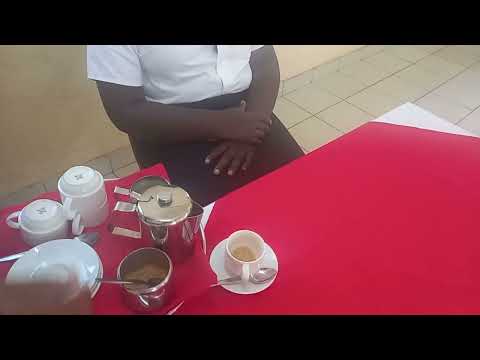 service of coffee.