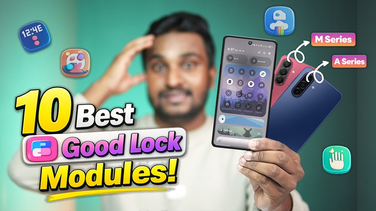 Samsung A, F & M Series-க்கு 10 Best Good Lock Modules! 😍