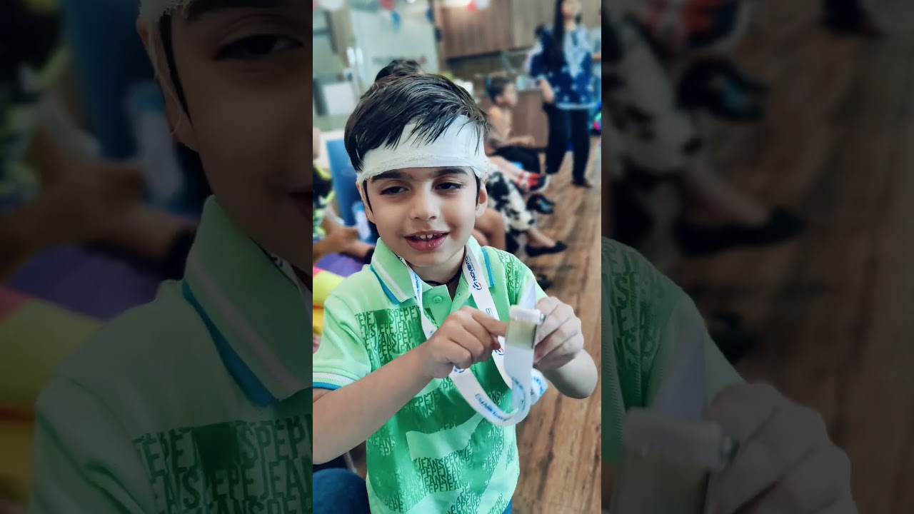 baby happy to see his ID card #shorts