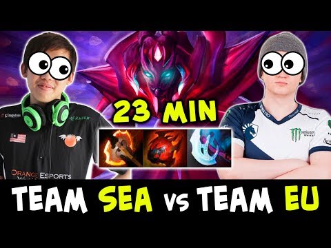 SEA stars vs EU stars — WTF Spectre farm 11 min Battle Fury