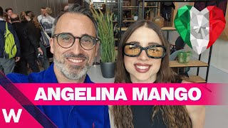 🇮🇹 Angelina Mango (Italy 2024) - La noia  | Eurovision in Concert 2024 interview