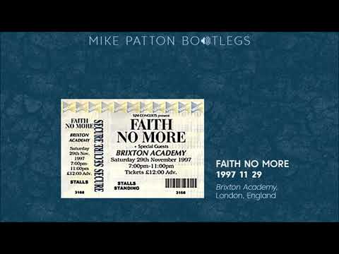 1997/11/29 Faith No More - Brixton Academy, London, England