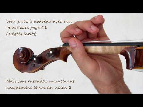 Volume 1 cours 127 / 133 - Duo oh suzannah - Apprendre le Violon avec olivier Lesseur
