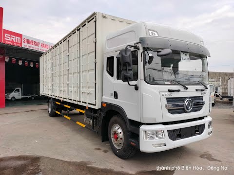 Dongfeng D12 thùng kín chở palet thùng dài 9m7