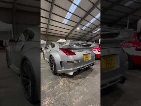 350z HKS true dual Exhaust on 350z @Lucien