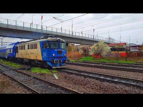 Trains in IAȘI/Trenuri în IAȘI 14.04.2021 [4K]
